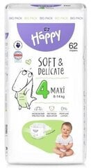 Bella Baby Happy Maxi 4 8-14kg Mähkmed lastele, 62 tk hind ja info | Mähkmed | kaup24.ee