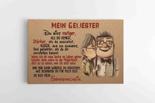 Maal Armastatule saksa keeles hind ja info | Seinapildid | kaup24.ee