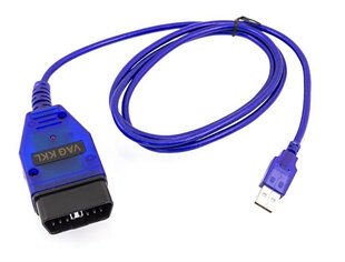 ДИАГНОСТИЧЕСКИЙ КАБЕЛЬ OBD2 VAG USB OBD II-4 VAG-COM StoreGD цена и информация | Дополнительные принадлежности | kaup24.ee