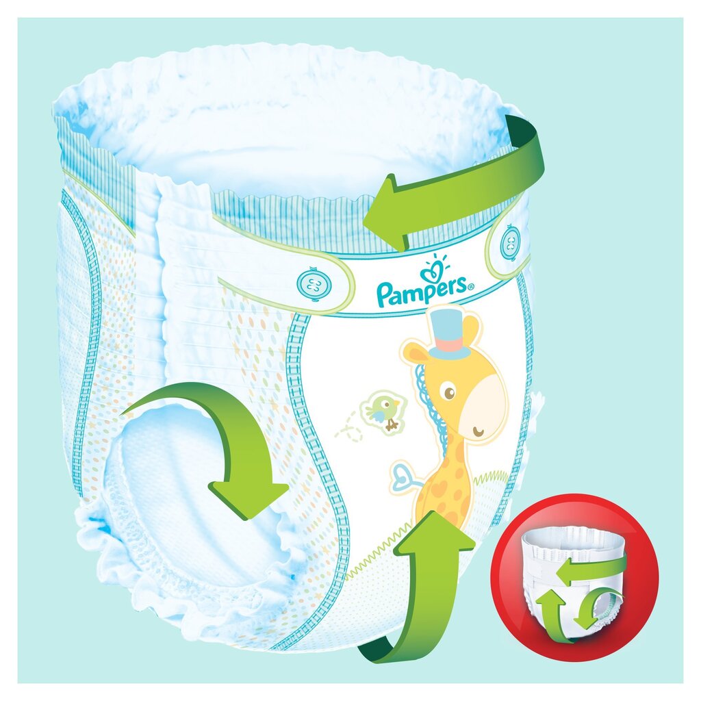 Mähkmed Pampers Pants, suurus 6, 15+ kg, 44 tk hind ja info | Mähkmed | kaup24.ee