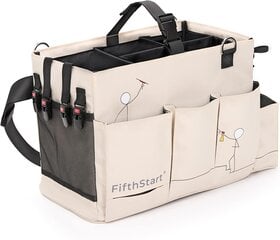 FifthStart Многофункциональная сумка органайзер, размер S, бежевая цена и информация | Аксессуары для колясок | kaup24.ee