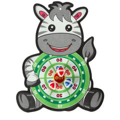 Velcro noolemäng Safe Dart Target Zebra versioon II kategooria ProLine hind ja info | Korvpallid | kaup24.ee