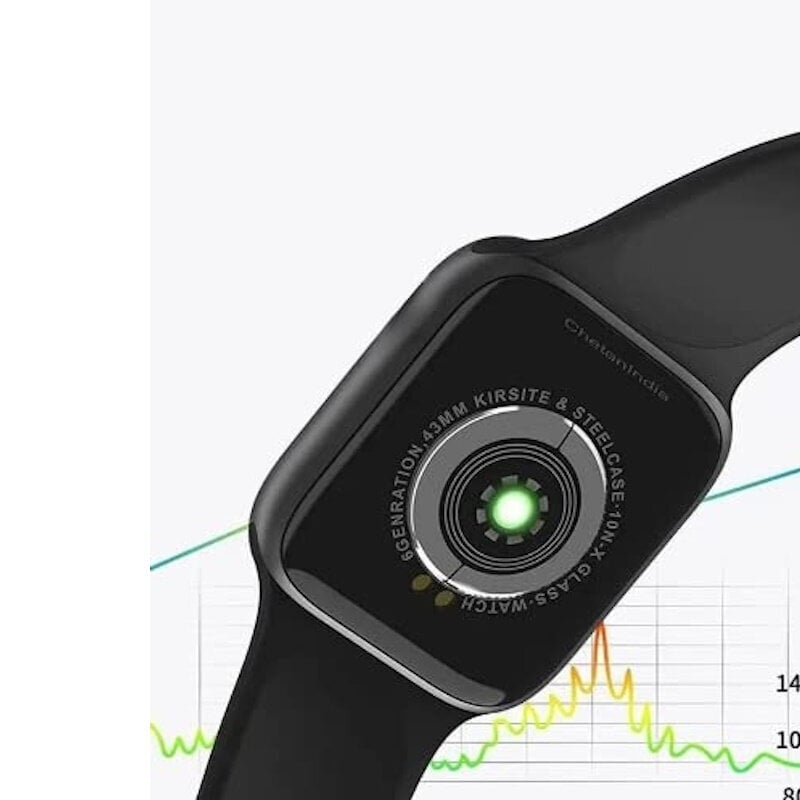 iWear G5 Alumiiniumist spordi BT kõnega nutikell pulsi ja veresaturatsiooni mõõtjaga + lisakäepael Must hind ja info | Nutikellad (smartwatch) | kaup24.ee