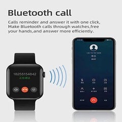 iWear G5 Alumiiniumist spordi BT kõnega nutikell pulsi ja veresaturatsiooni mõõtjaga + lisakäepael Must hind ja info | Nutikellad (smartwatch) | kaup24.ee