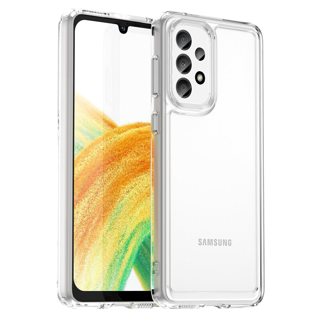 Newskin Clear Case Samsung A23 5G Selge цена и информация | Telefoni kaaned, ümbrised | kaup24.ee