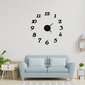 Must seinakell 12 tundi LuxureWallClock цена и информация | Kellad | kaup24.ee