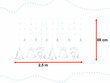 LED hirve kardinavalgustid 2,5 m 138LED külm valge StoreGd цена и информация | Jõulukaunistused | kaup24.ee