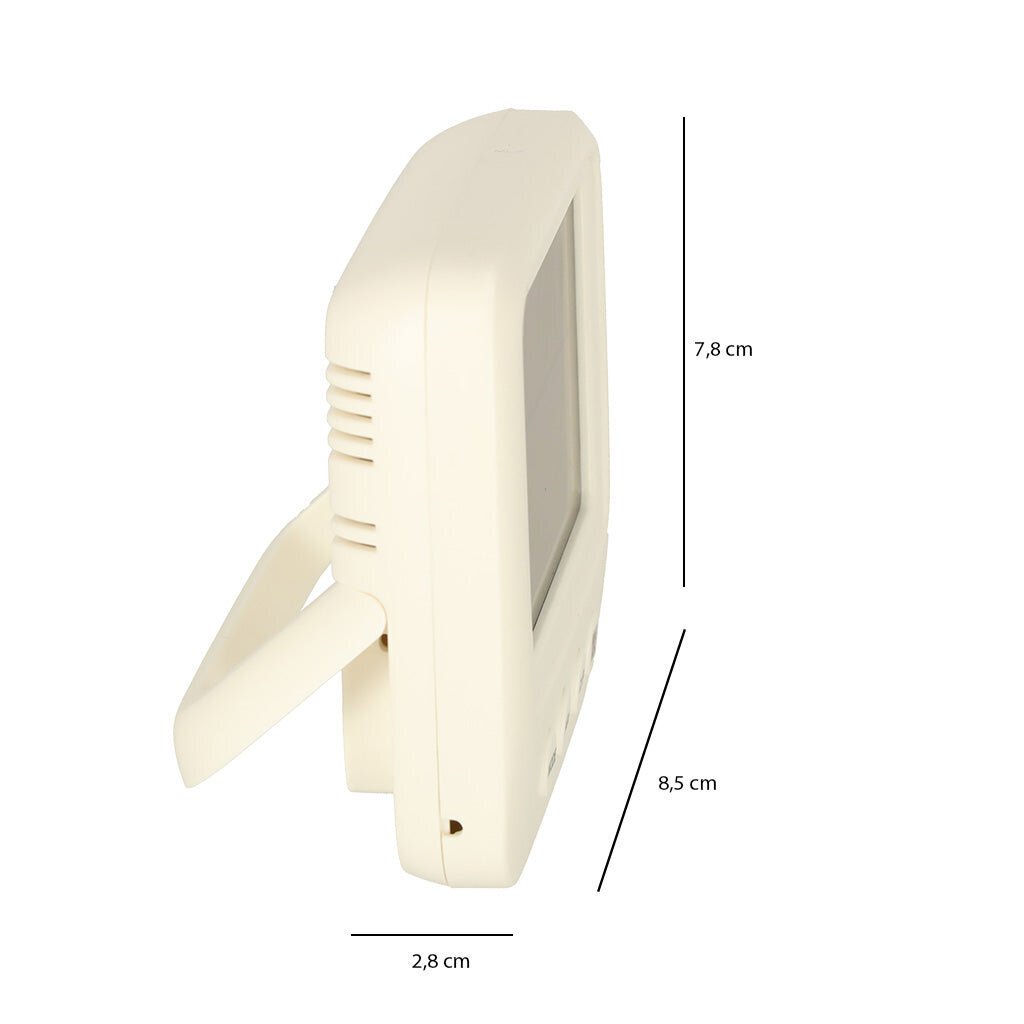 Hügromeeter Kell Ruumitermomeeter Niiskusemõõtur LCD StoreGD hind ja info | Ilmajaamad, termomeetrid | kaup24.ee