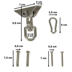 Потолочный держатель для гамака, качели StoreGD цена и информация | Садовые инструменты | kaup24.ee
