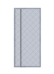 Теплозащитная штора для двери Magzo 110 x 220 см цена и информация | Дверные петли и другие принадлежности | kaup24.ee