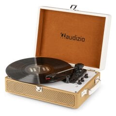 Проигрыватель Audizio RP119, золотой цена и информация | Проигрыватели для пластинок, патефоны | kaup24.ee