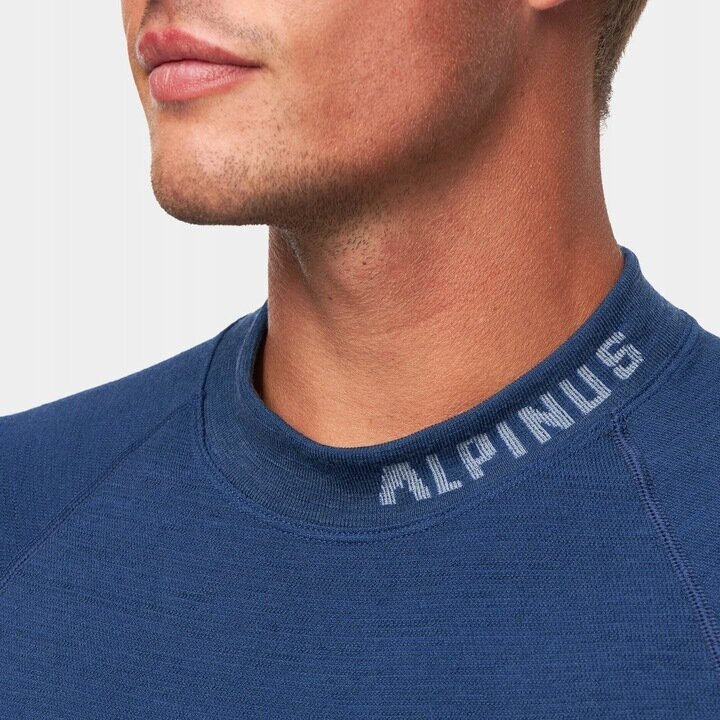 Meeste termosärk Alpinus Pro Merino ZE18627, L, XL, sinine hind ja info | Meeste soe pesu | kaup24.ee