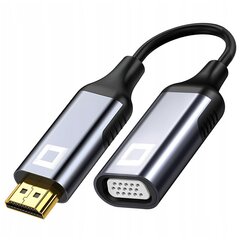 CO2 HDMI TO VGA ADAPTER CABLE CONVERTER FULL HD 1080P 60HZ цена и информация | Адаптеры и USB-hub | kaup24.ee