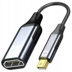 CO2 ADAPTER MINI DISPLAYPORT HDMI 2.0 KAABEL DP - HDMI FHD 240HZ 4K 60HZ HDR hind ja info | USB jagajad, adapterid | kaup24.ee