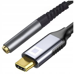 CO2 АДАПТЕР USB-C МИНИДЖЕК 3,5 ММ АДАПТЕР AUX КАБЕЛЬ ДЛЯ SAMSUNG DAC 128K цена и информация | Адаптеры и USB-hub | kaup24.ee