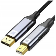 CO2 MINI DISPLAYPORT 1.4 КАБЕЛЬ ДЛЯ МОНИТОРА MINI DP - DP 8K 60HZ 2M цена и информация | Аксессуары для видеокамер | kaup24.ee