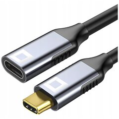 CO2 УДЛИНИТЕЛЬНЫЙ КАБЕЛЬ USB-C БЫСТРАЯ ЗАРЯДКА USB TYPE C 4K 10GBPS 100W 3M цена и информация | Зарядные устройства для телефонов | kaup24.ee