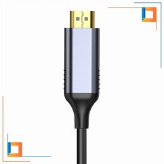 CO2 КАБЕЛЬ USB-C HDMI АДАПТЕР КОНЦЕНТРАТОР USB TYPE C TO HDMI MHL 4K 60HZ 2M цена и информация | Аксессуары для видеокамер | kaup24.ee