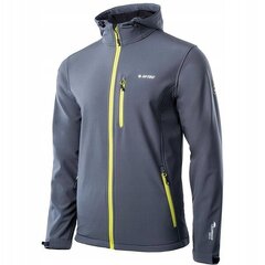 Softshell jakk meestele Hi-Tec Caen, M, hall hind ja info | Meeste joped | kaup24.ee