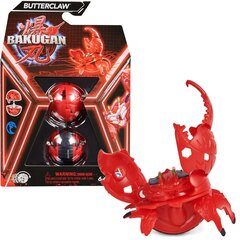 Figuur Bakugan Butterclaw Red transformeeruv lahingu + kaardid цена и информация | Игрушки для мальчиков | kaup24.ee