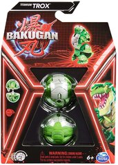 Figuur Bakugan Titanium Trox Green transformeeruv lahingu + kaardid цена и информация | Игрушки для мальчиков | kaup24.ee