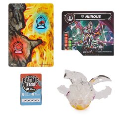 Figuur Bakugan Diamond Nillious White transformeeruv lahingu + kaardid hind ja info | Poiste mänguasjad | kaup24.ee