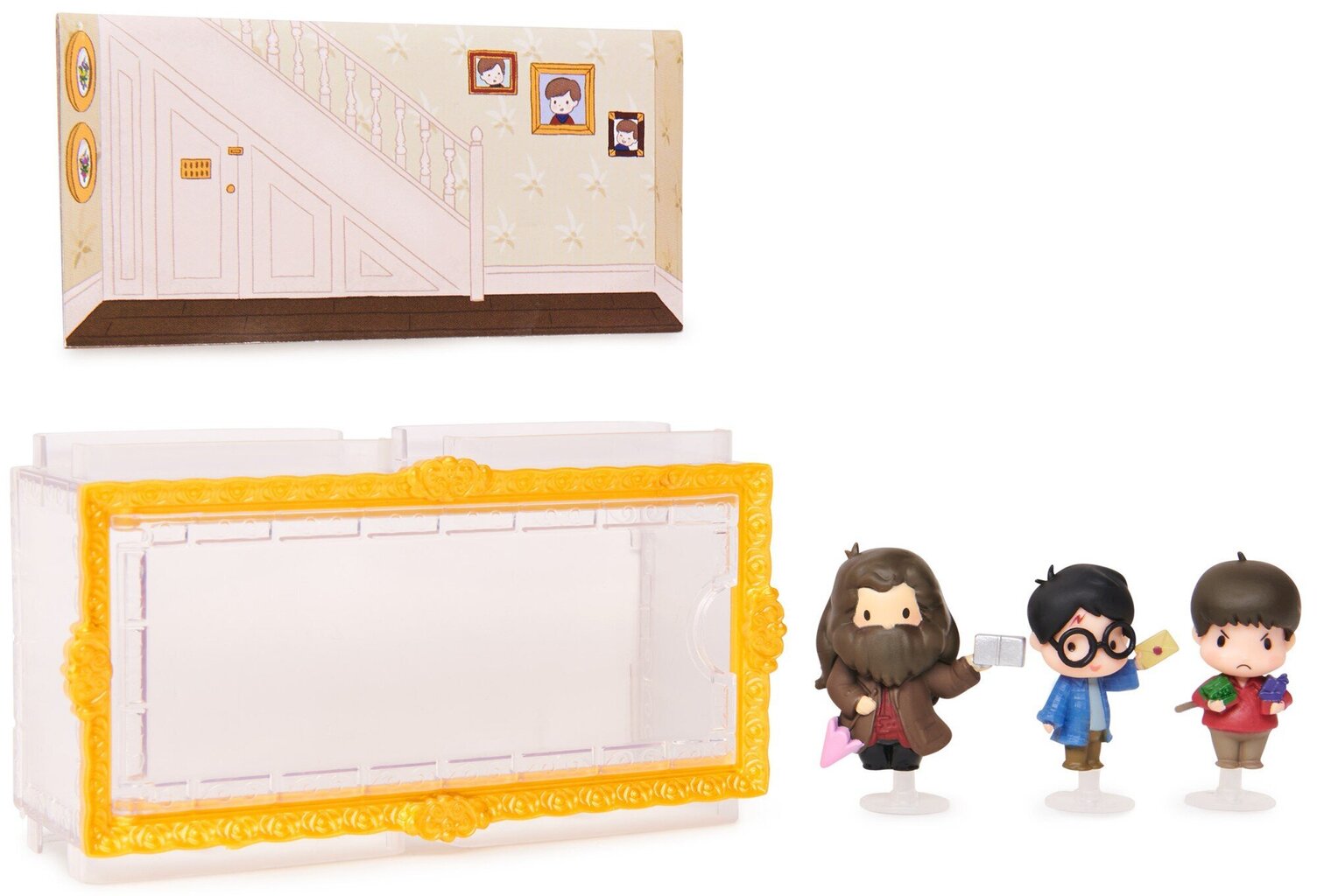 Harry Potter Micro Magical Moments figuurikomplekt Harry, Hagrid, Dudley + aksessuaarid hind ja info | Poiste mänguasjad | kaup24.ee