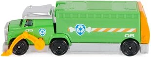 Mänguasja metallist veoauto Paw Patrol Rocky Big Truck Pups roheline цена и информация | Игрушки для мальчиков | kaup24.ee