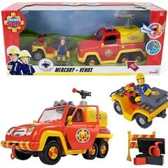 Tuletõrjeauto koos tarvikutega Simba Fireman Sam Mercury & Venus Fire Vehicles цена и информация | Игрушки для мальчиков | kaup24.ee