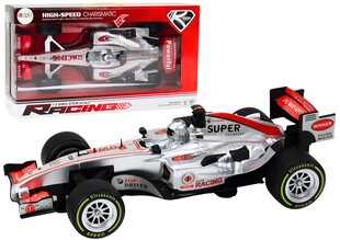 Mänguauto F1 sportauto 1:9, hõbedane hind ja info | Poiste mänguasjad | kaup24.ee