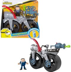 Mattel Imaginext Minions Launch Мотоцикл Гру GMP38 цена и информация | Игрушки для мальчиков | kaup24.ee