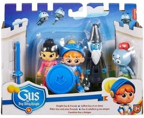 Figuuride komplekt Gus Little Great Knight Mattel, erinevad värvid, 4 tk hind ja info | Poiste mänguasjad | kaup24.ee