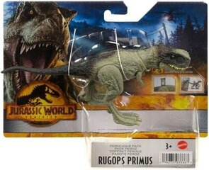 Mattel Jurassic World Дино Ругопс Примус 10 см цена и информация | Игрушки для мальчиков | kaup24.ee