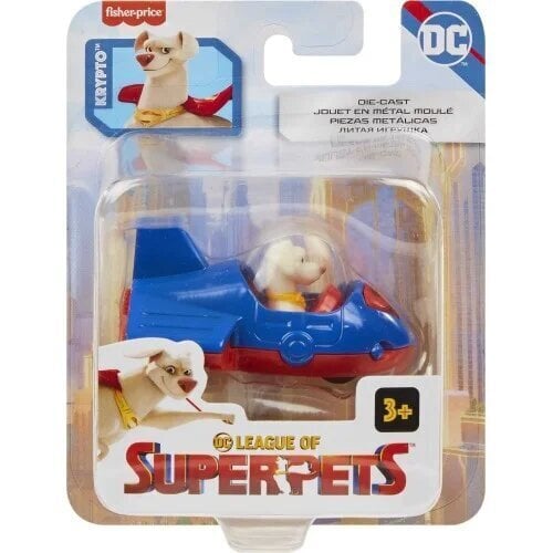 Kuju Fisher Price League Super Pets Krypto Auto цена и информация | Poiste mänguasjad | kaup24.ee