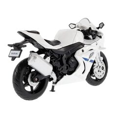 Mootorratta mudel Daffi MSZ Suzuki GSX-R1000 33167, valge цена и информация | Игрушки для мальчиков | kaup24.ee