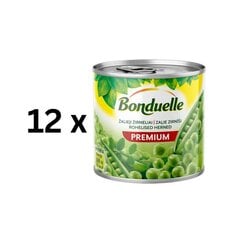 Peas Bonduelle, 200 г / 130 г x 12 шт. цена и информация | Консервы | kaup24.ee