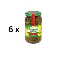 Bonduelle Peas, 660 г / 465 г х 6 шт. цена и информация | Консервы | kaup24.ee