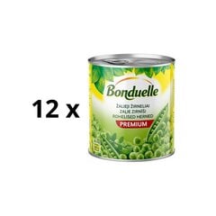 Bonduelle herned, 800 g / 530 g x 12 tk. hind ja info | Hoidised, keedised, konservid | kaup24.ee