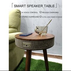 Журнальный столик DesignDelight Smart Nordic_walnut, коричневый цена и информация | Журнальные столики | kaup24.ee