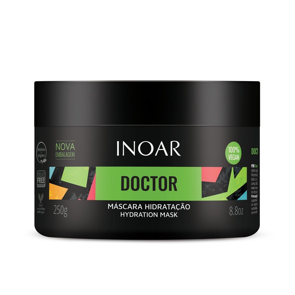 Intensiivselt niisutav juuksemask INOAR Doctor Hydrating Mask 250 g hind ja info | Maskid, õlid, seerumid | kaup24.ee