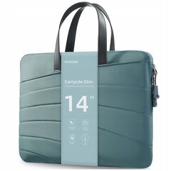 INNOSTYLE ЖЕНСКАЯ 14" ВОДОНЕПРОНИЦАЕМАЯ СУМКА ДЛЯ НОУТБУКА CARRYLITE SLIM ЗЕЛЕНЫЙ цена и информация | Рюкзаки, сумки, чехлы для компьютеров | kaup24.ee