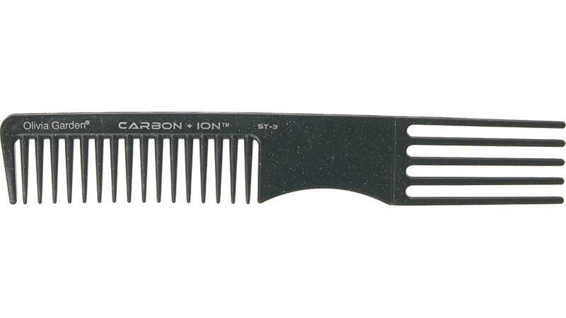 Olivia Garden Carbon+Ion Comb ST-3 juuksehari цена и информация | Juukseharjad, kammid, juuksuri käärid | kaup24.ee