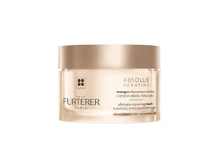 Rene Furterer Absolue Keratin Ultimate Repairing Mask tugevdav mask jämedatele ja korratutele juustele Paksud juuksed 200 ml hind ja info | Juuksepalsamid | kaup24.ee