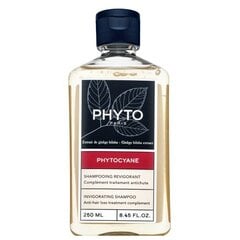 Phyto Phytocyane Invigorating Shampoo tugevdav šampoon juuste väljalangemise vastu 200 ml hind ja info | Šampoonid | kaup24.ee