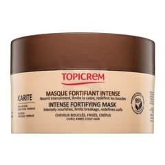 Topicrem Karité Intense Fortifying Mask tugevdav mask lokkis juustele 250 ml hind ja info | Šampoonid | kaup24.ee