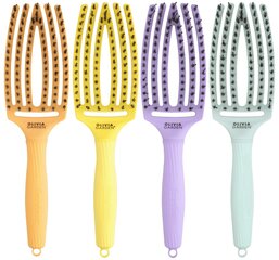 Olivia Garden Fingerbrush Combo Medium Juicy Orange Hair Brush цена и информация | Расчески, щетки для волос, ножницы | kaup24.ee