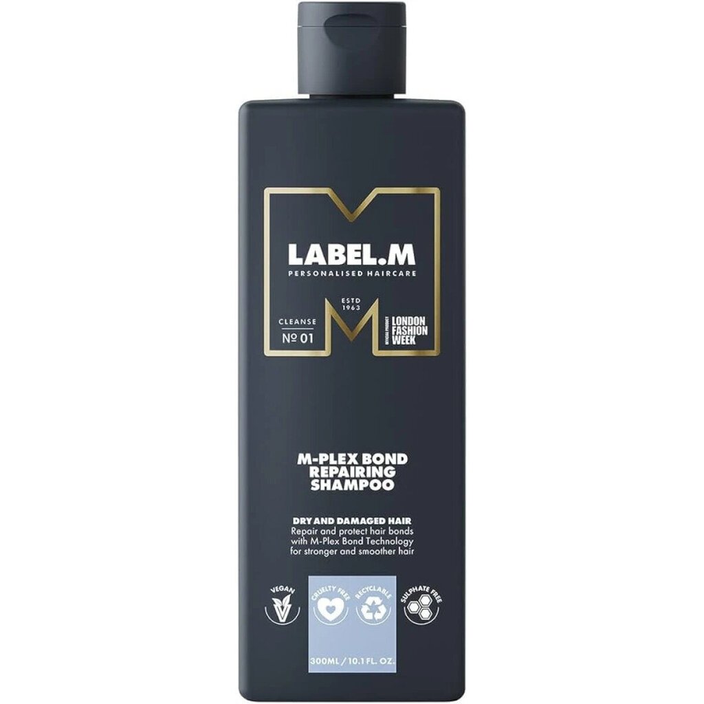 Label.M M-Plex Bond Repairing Shampoo toitev šampoon kahjustatud juustele 1000 ml hind ja info | Šampoonid | kaup24.ee