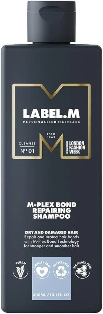 Label.M M-Plex Bond Repairing Shampoo toitev šampoon kahjustatud juustele 1000 ml цена и информация | Šampoonid | kaup24.ee