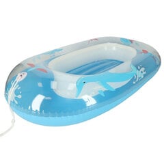 AquaLuxe 34037 täispuhutav ujumismadrats, laste pontoonpaadimadrats, sinine StoreGd hind ja info | Mänguasjad (vesi, rand ja liiv) | kaup24.ee