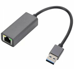 USB 3.0 võrgukaart RJ45-ga цена и информация | Адаптеры и USB-hub | kaup24.ee